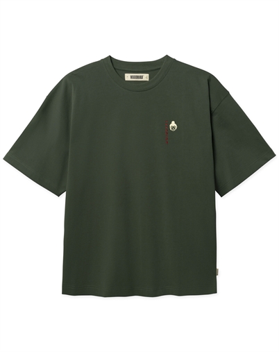 Woodbird - WBBeam Suma T-Shirt - Pine Green